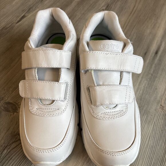 NEW Aetrex X926 White Double Strap Walker Shoes Women's 6.5 (MSRP $184) - Picture 8 of 12